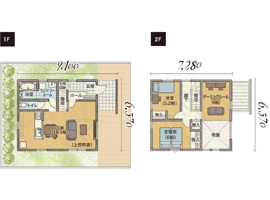 LDKとゲームプレイスを分離