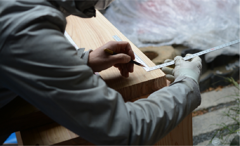 大工と一緒に作り上げる造作家具・建具